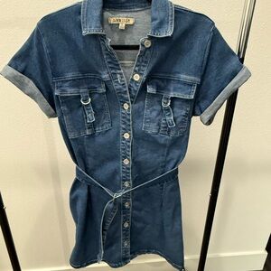 Denim Blue Mini Dress by Levi's